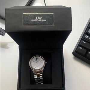 JBW Women's Silver and Gold Watch